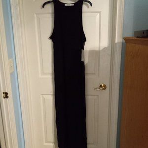 Floor length sleeveless maxi dress